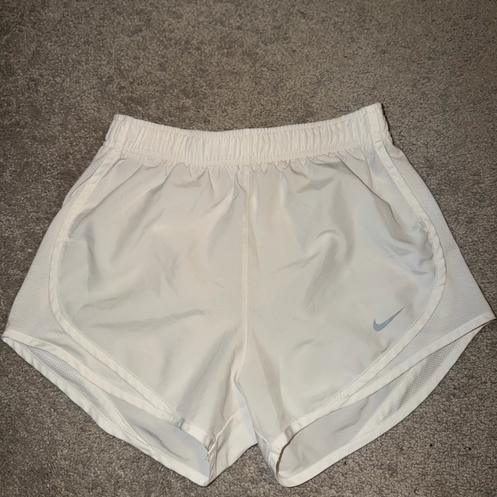 Nike Women's Cream Athletic Shorts